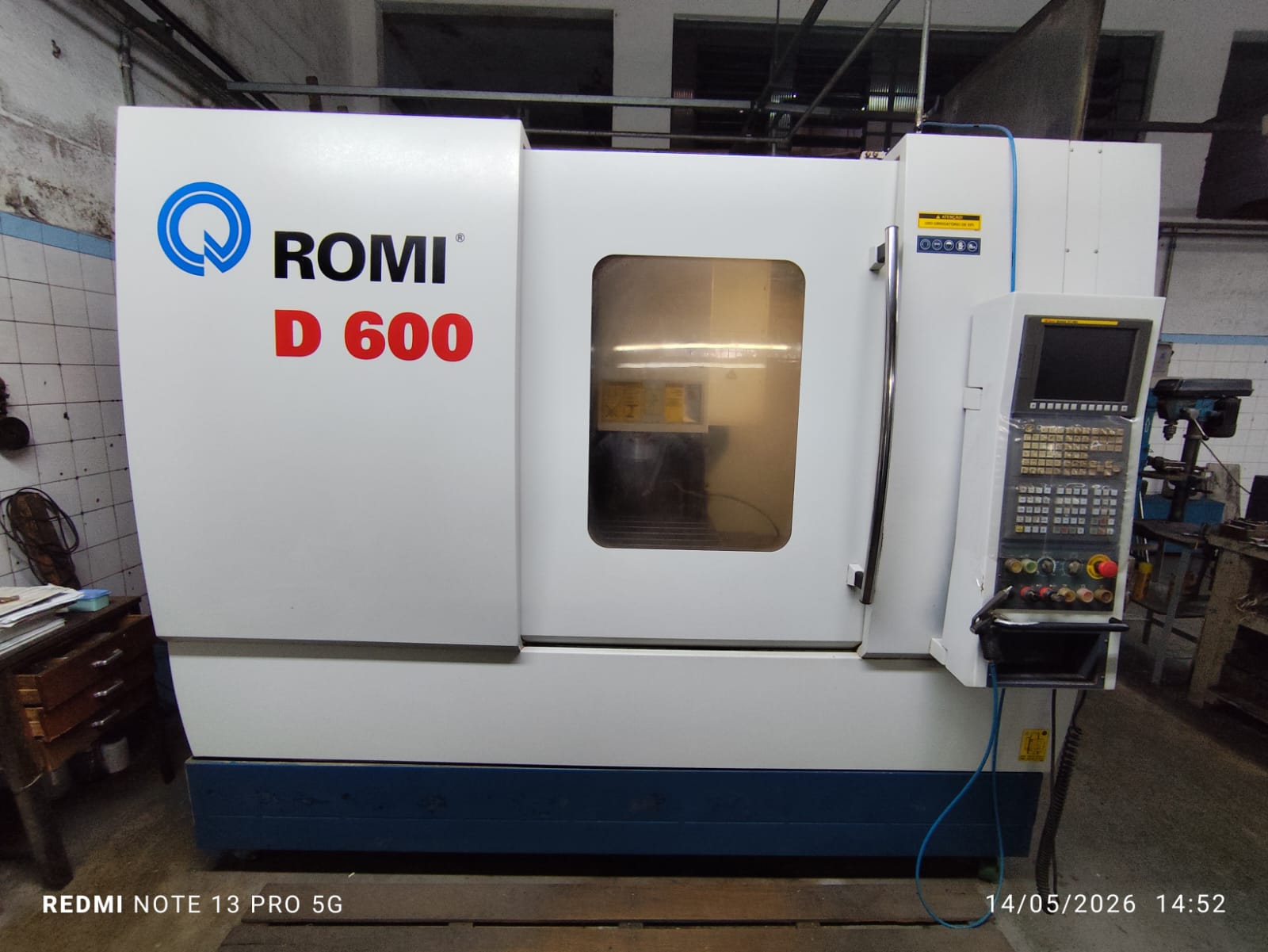 Centro de Usinagem Romi – D600 — foto 2