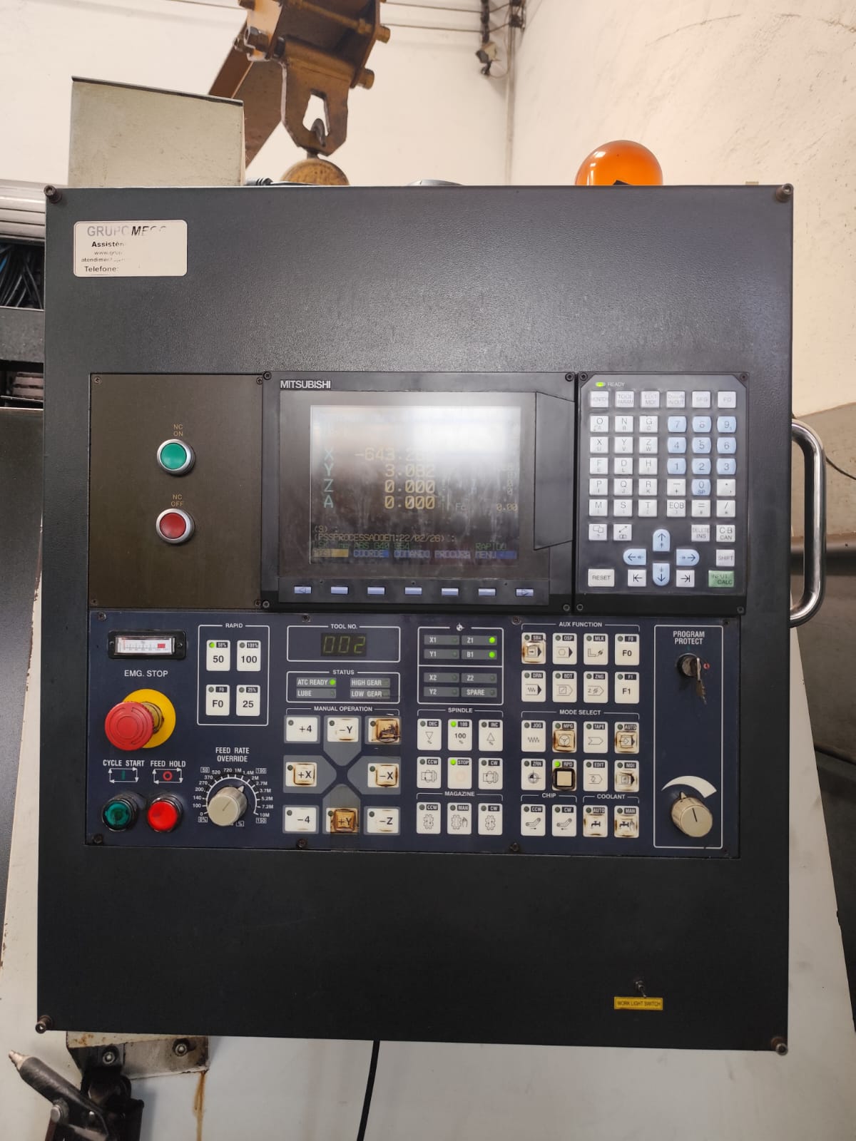 Centro de usinagem Feeler FV-1300 — foto 8