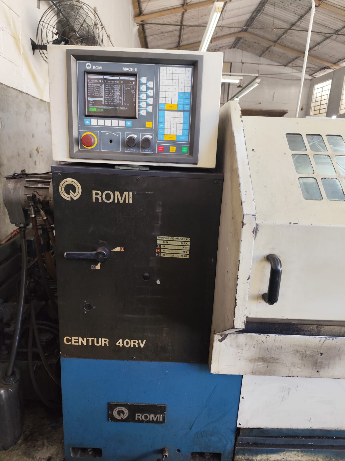 Torno CNC Romi Centur 40 RV — foto 3