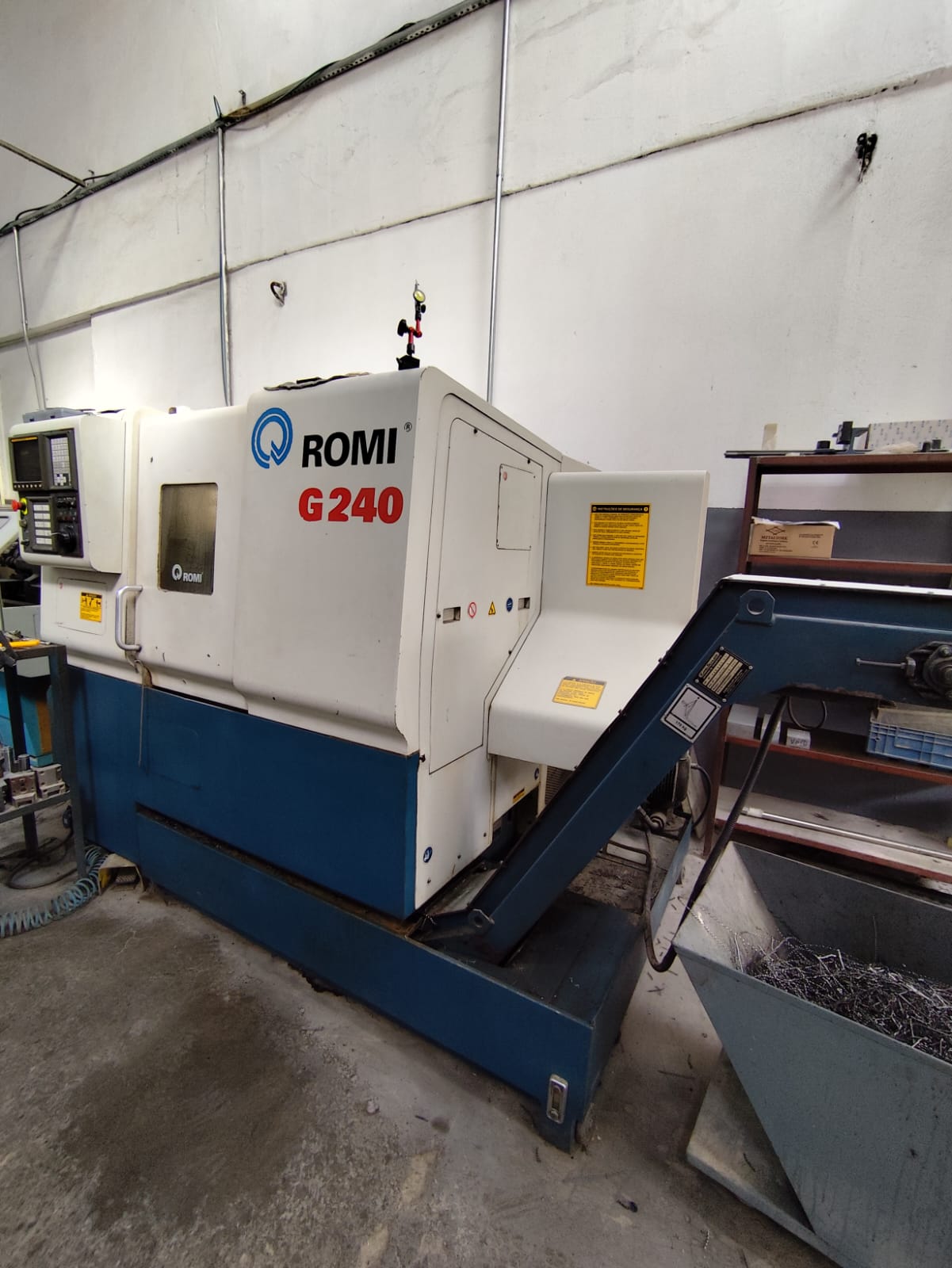 Torno CNC Romi G240 — foto 6