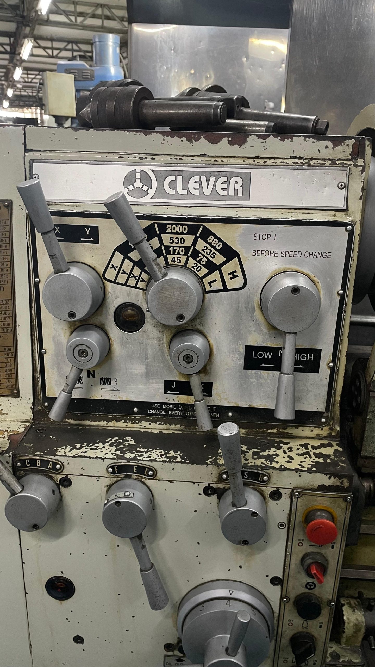 Torno mecânico CLEVER – L-1840 — foto 6