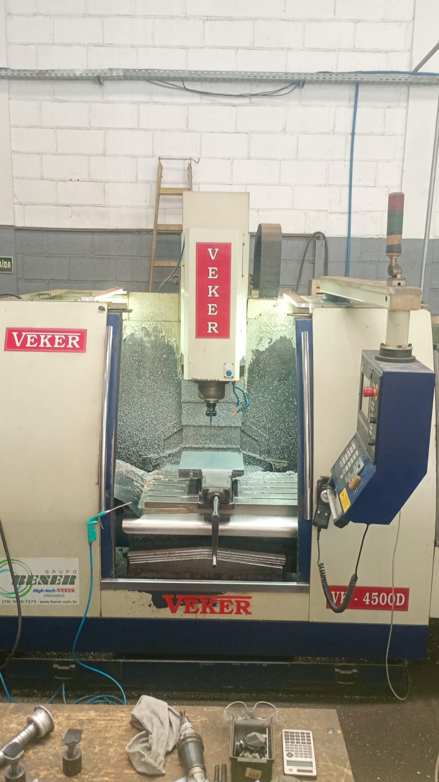 Fresadora CNC Veker – VK 4500 D — foto 2