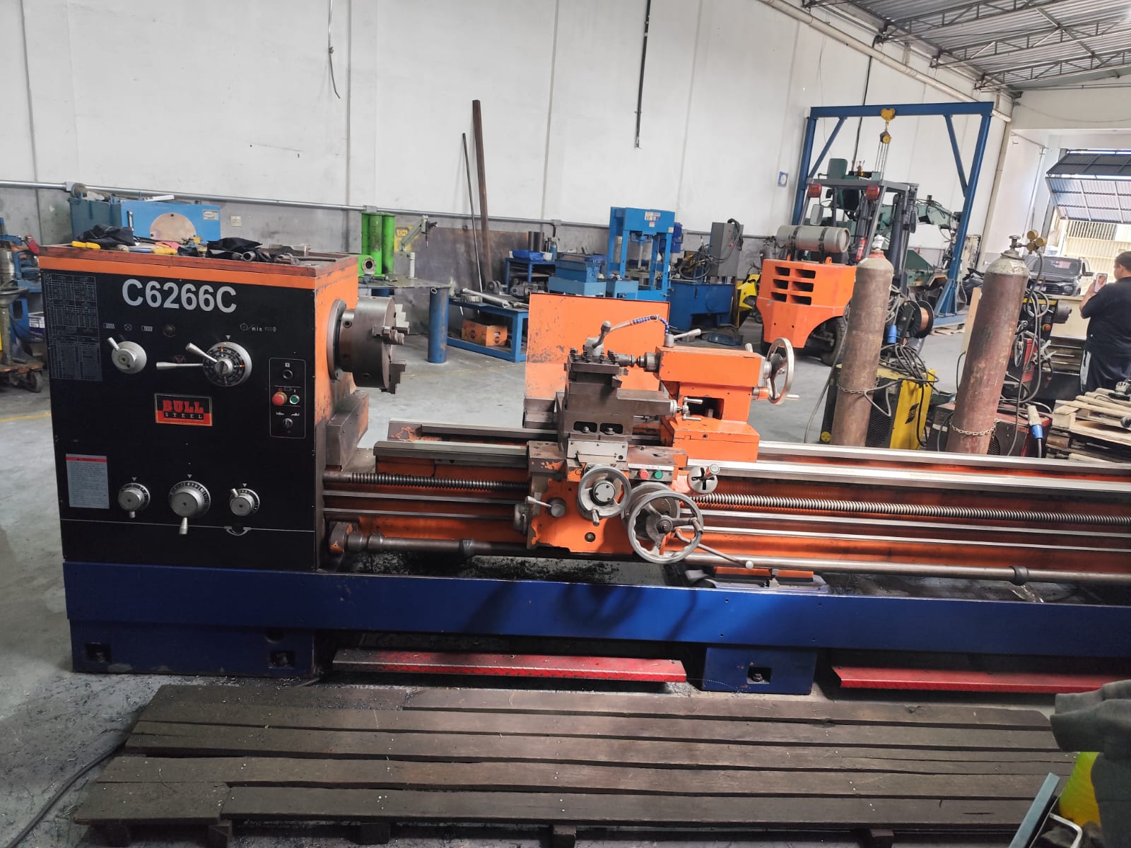 Torno Mecânico BULL STEEL – C6266C — foto 4